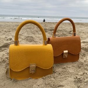 Mini Bags in “Piña” and “Ice Tea”